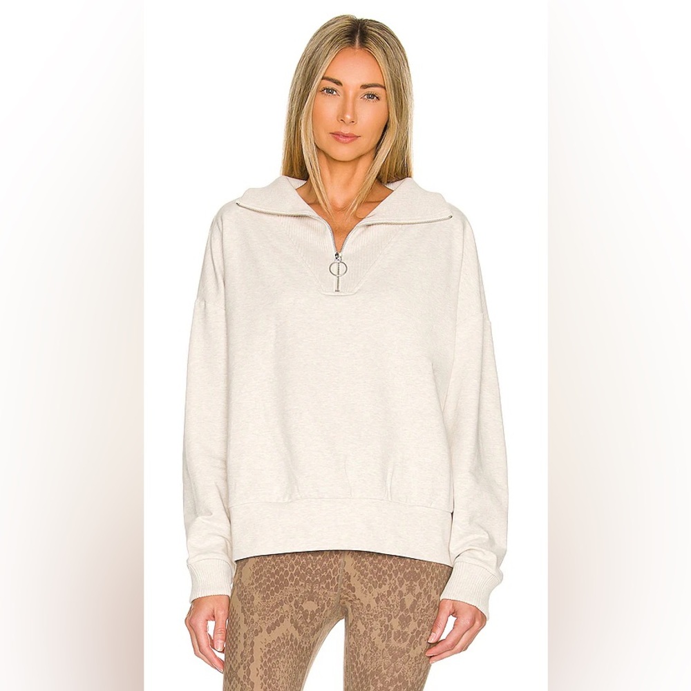 Varley Miller Sweat in Ivory Marl Size Women’s XS